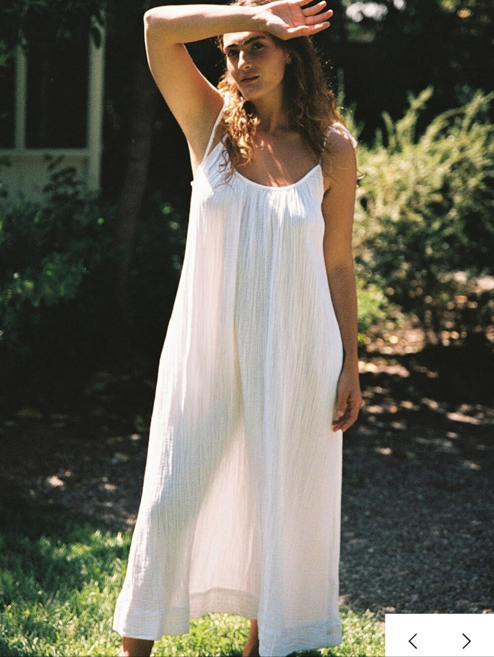 LA Relaxed Organic Gauze Dress